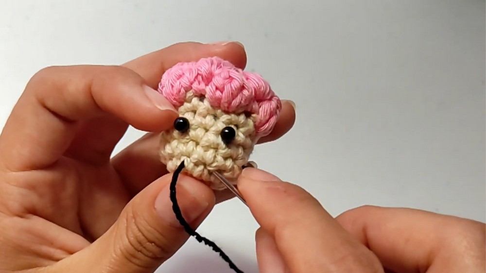 Crochet Baby Sheep Bag