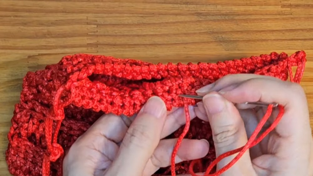 Crochet Crossbody Bag