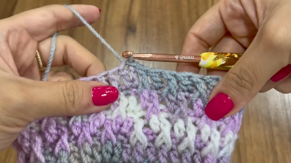 Crochet Beanie Hat Pom-pom