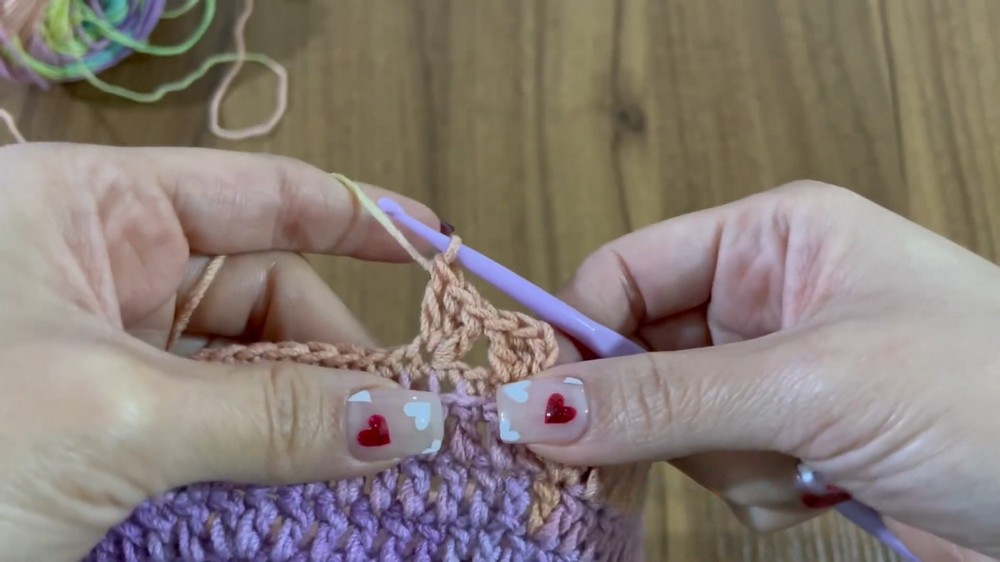 Crochet Granny Bucket Hat