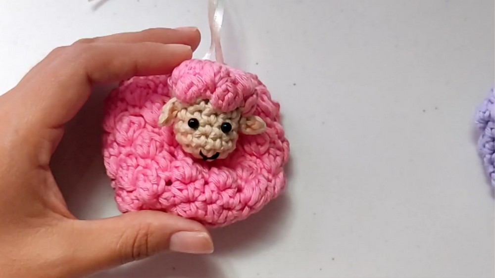 Crochet Baby Sheep Bag