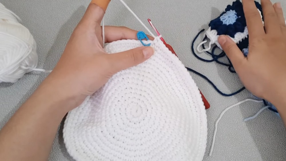 Crochet Granny Square Hat