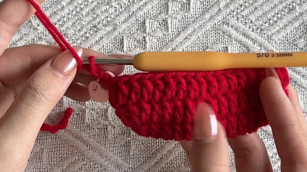 Crochet Baby Tomato Bag