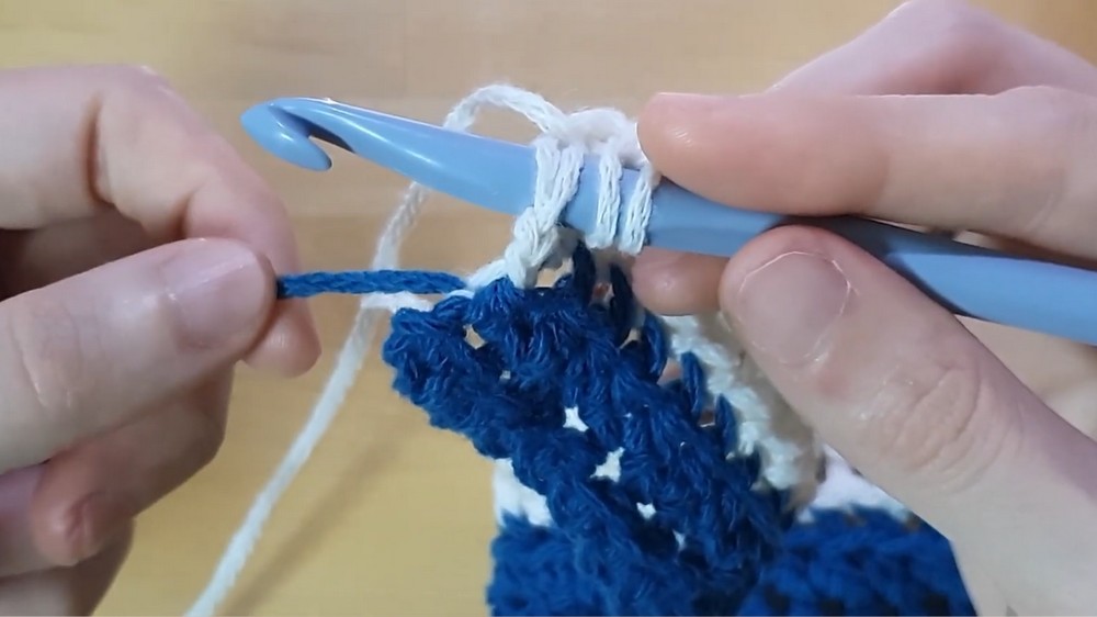 Crochet Drawstring Pouch