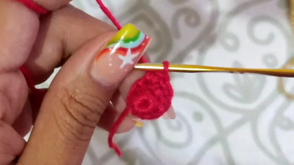 Crochet Mini Christmas Hat
