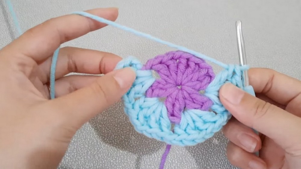 Crochet Granny Bucket Hat