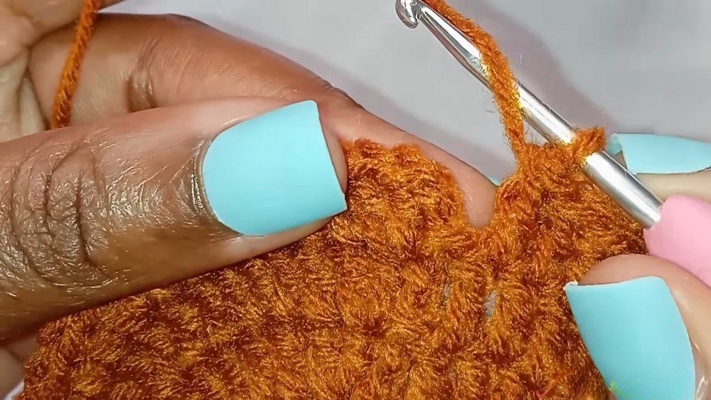 Crochet Spiral Ruffle Hat