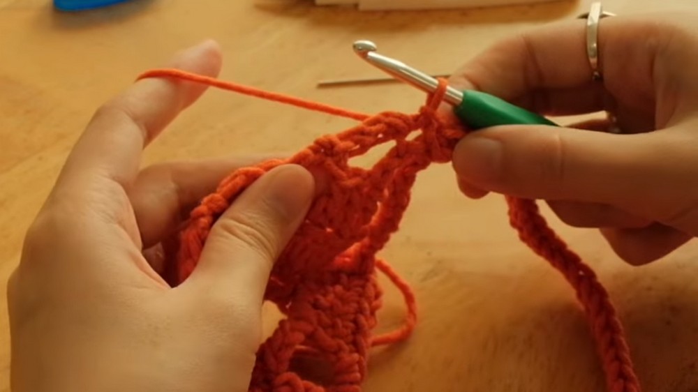 Crochet Lacy Flower Headband
