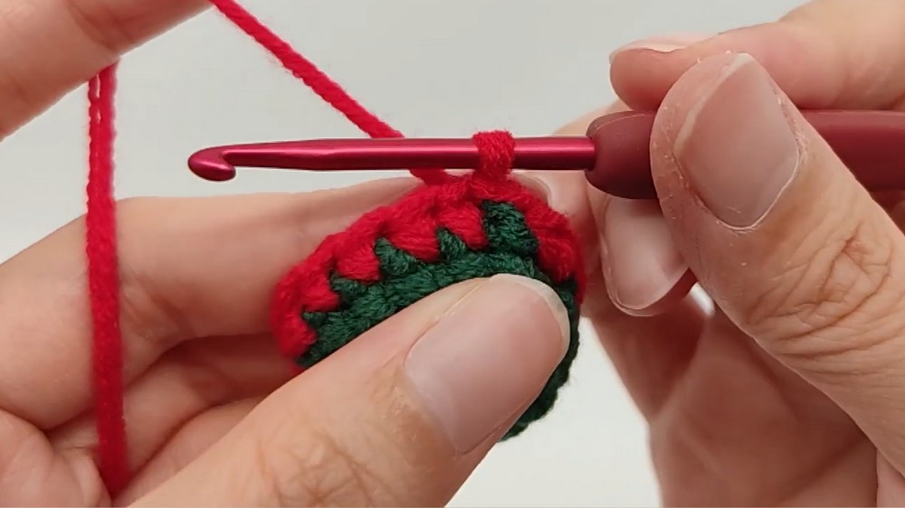 Crochet Socks Keychain
