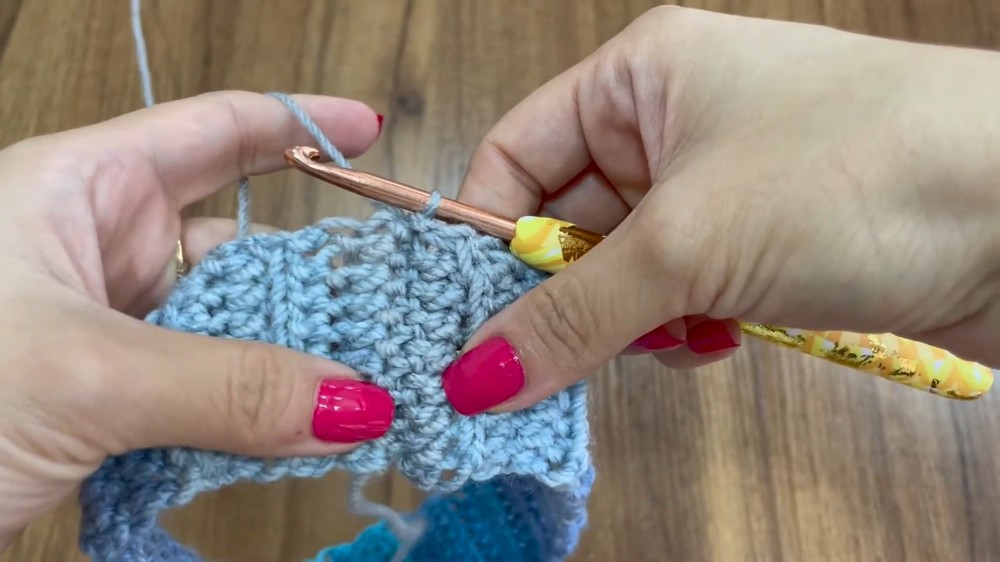 Crochet Beanie Hat Pom-pom