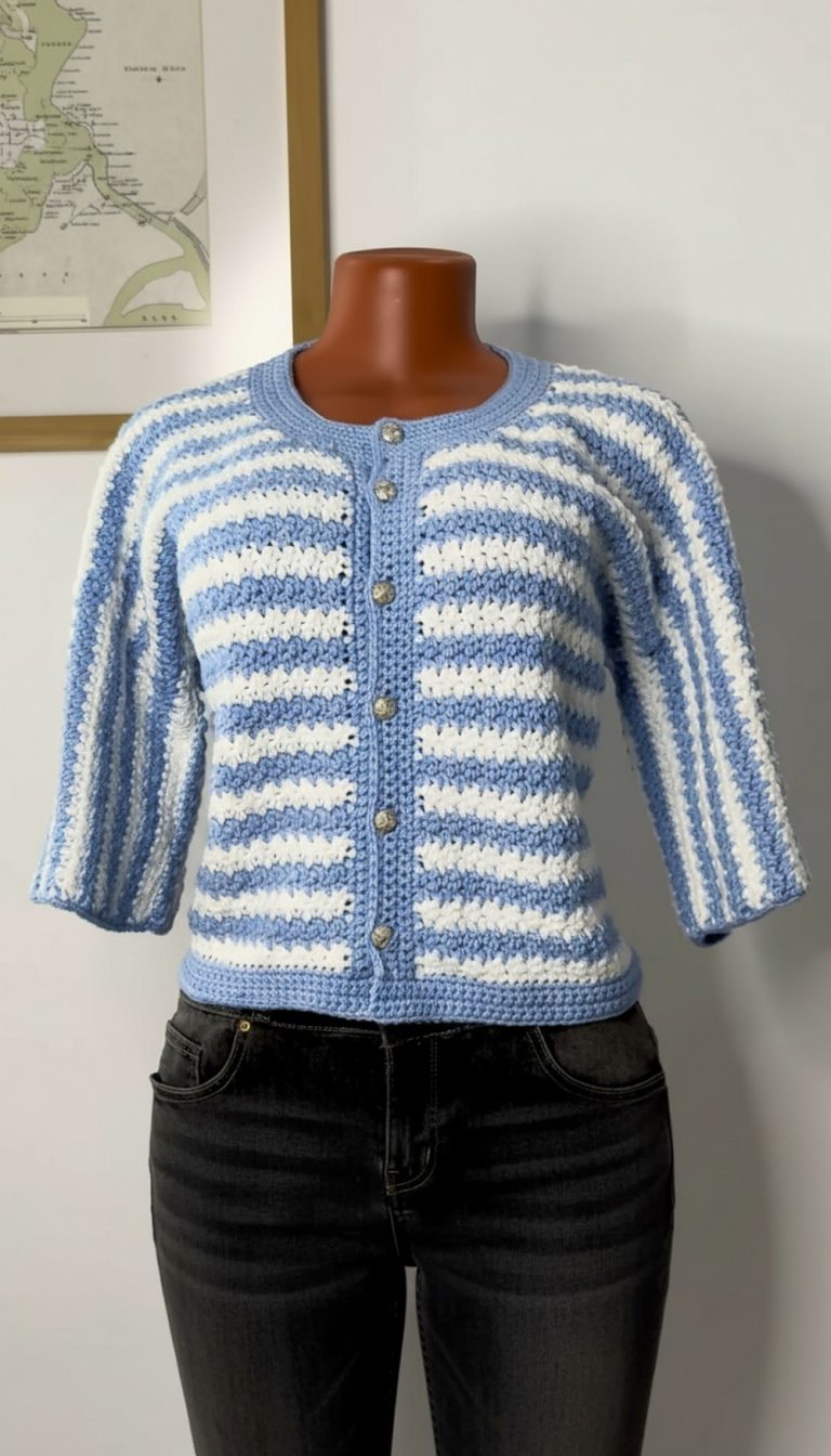 Amazing Crochet Cardigan Pattern 10