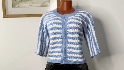 Amazing Crochet Cardigan Pattern 9