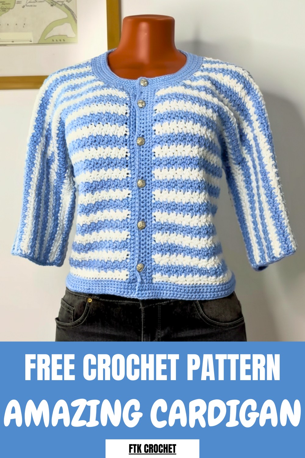 Amazing Crochet Cardigan Pattern