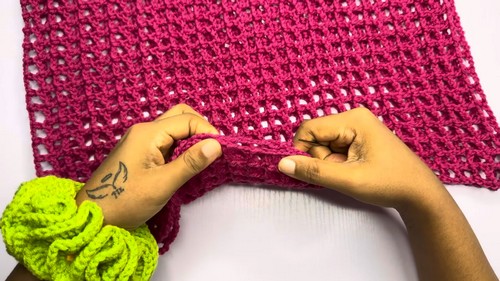 Amazing Crochet Mesh Top Pattern 6