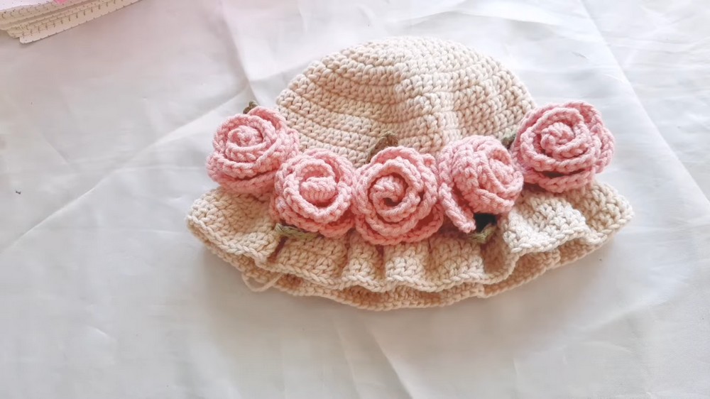 Crochet Childrens Wig Cap