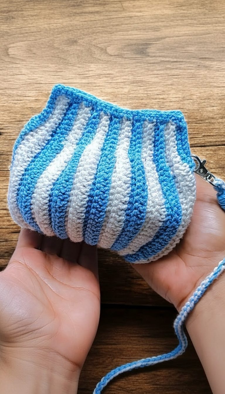 Beautiful Crochet Coin Purse Pattern 10