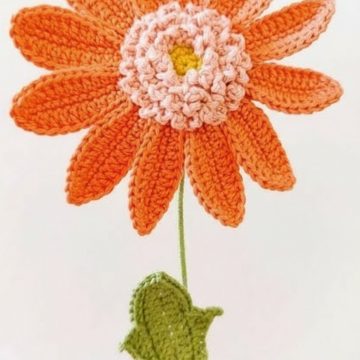 Beautiful Crochet Flower Pattern 9
