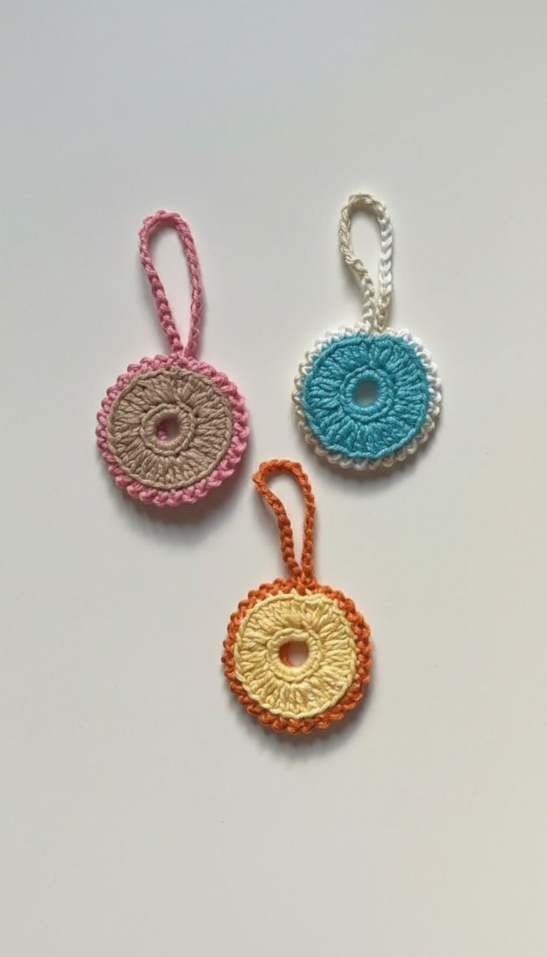 Beautiful Crochet Keychain Pattern 8