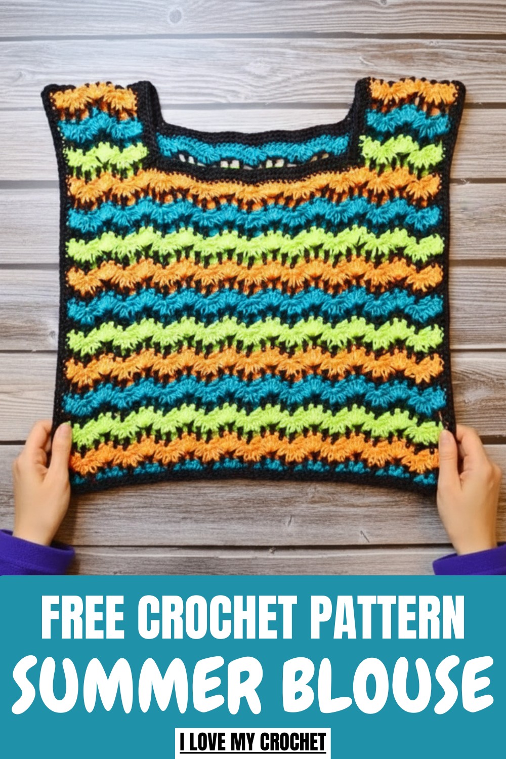 Beautiful Crochet Summer Blouse Pattern