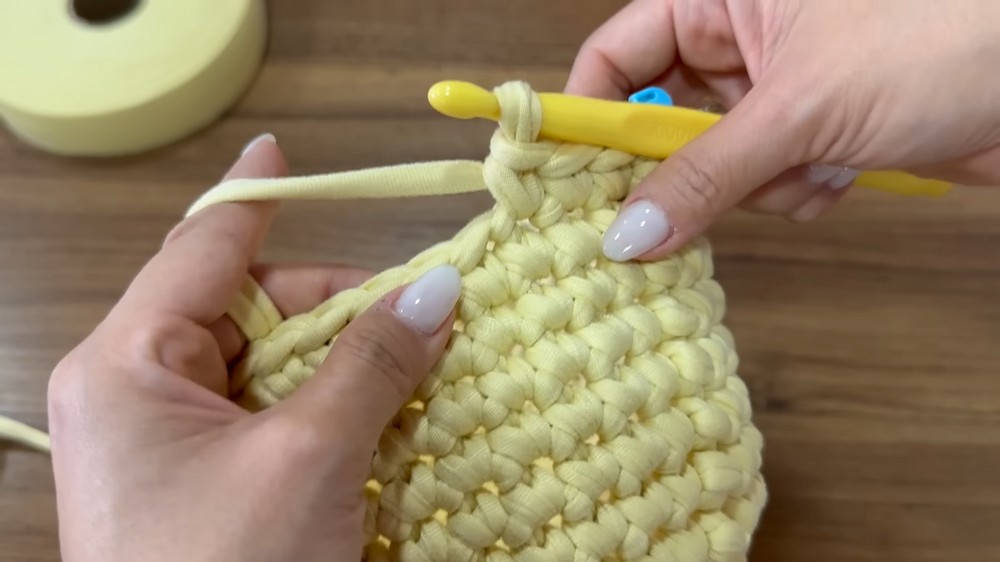 Crochet Chunky Tote Bag