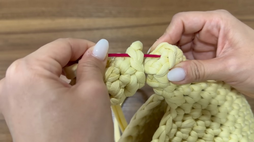 Crochet Chunky Tote Bag