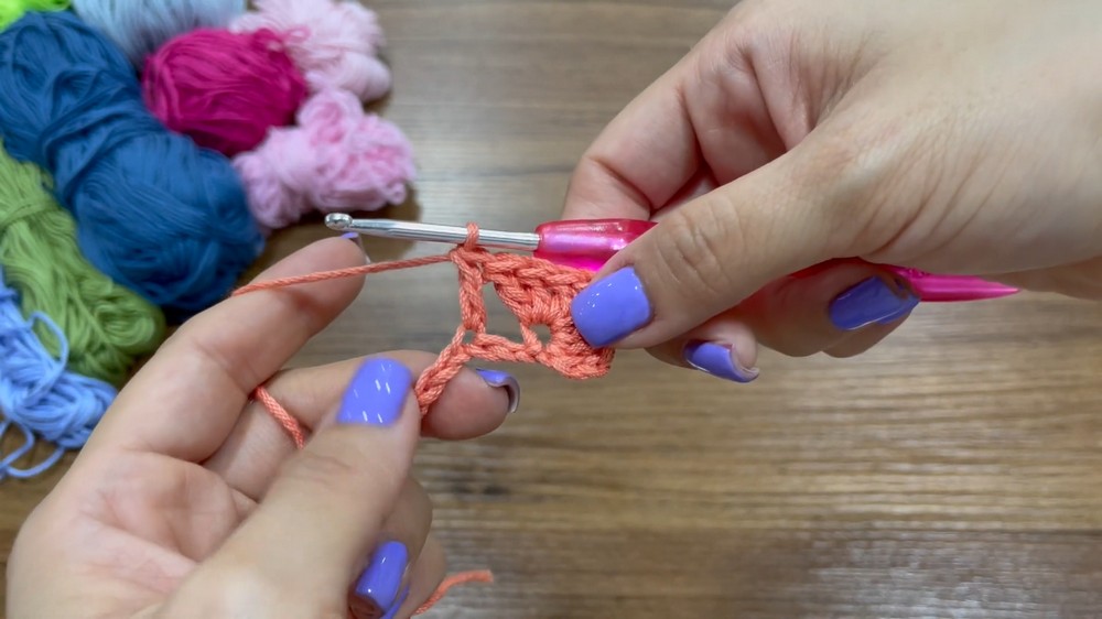 Crochet Colorful Granny Bag
