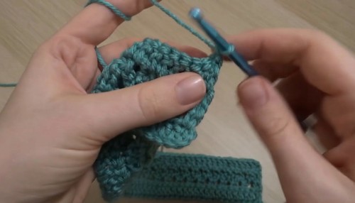 Braided Lace Crochet Wrap Top Pattern 4