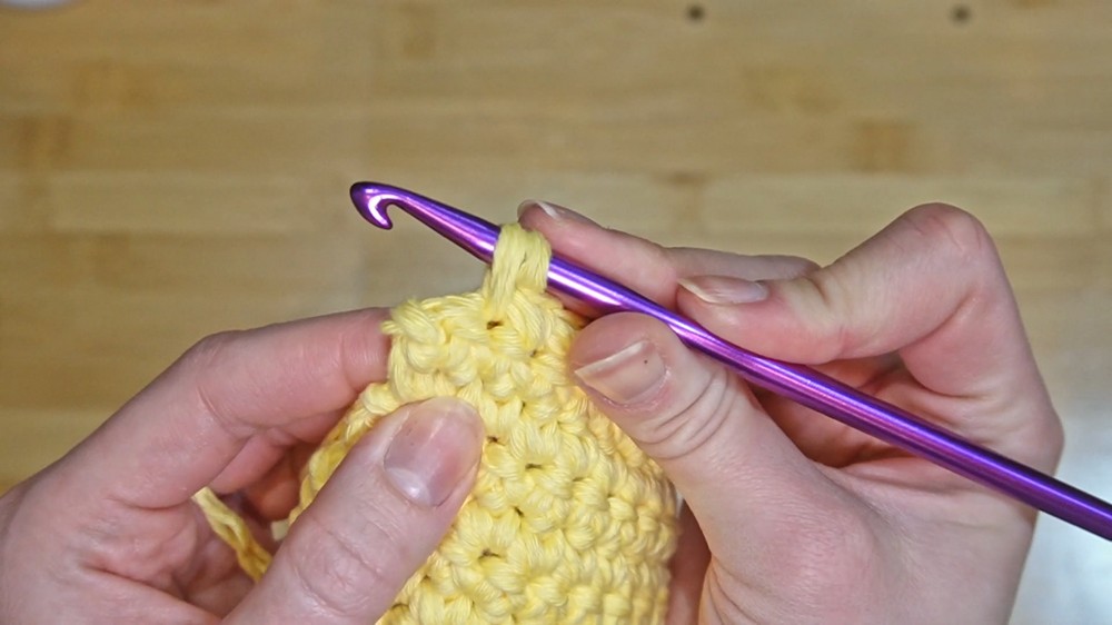 Crochet Color Block Handbag