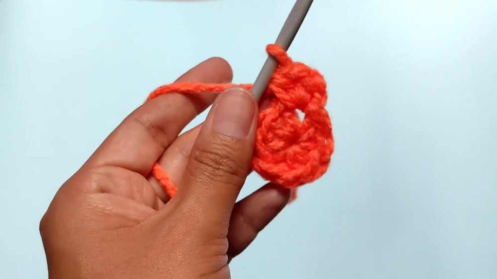 Crochet Pumpkin Treat Basket