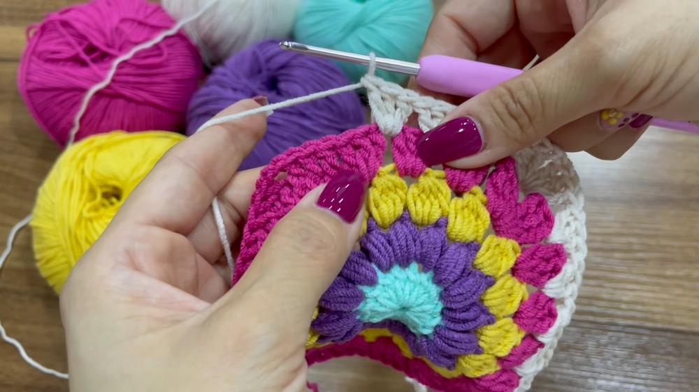 Crochet Granny Fanny Bag