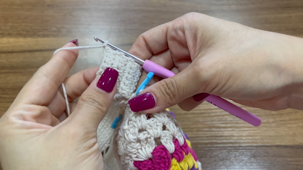 Crochet Granny Fanny Bag