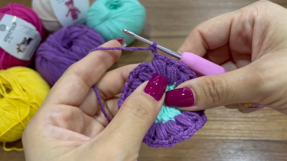 Crochet Granny Fanny Bag