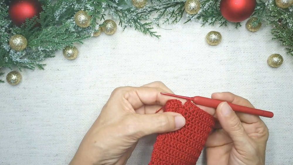 Crochet Drawstring Pouch