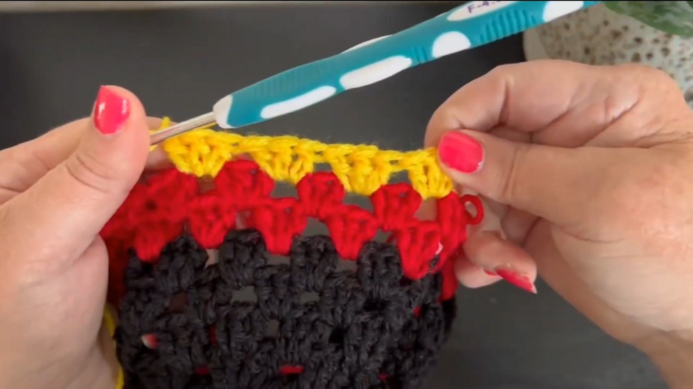 Crochet Rasta Bucket Hat
