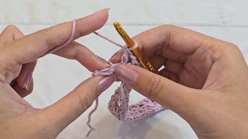 Crochet Aisla Mesh Cardigan Pattern 3