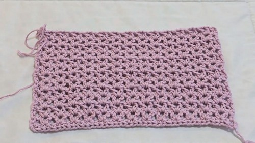 Crochet Aisla Mesh Cardigan Pattern 4