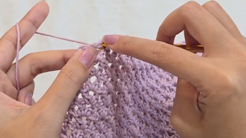 Crochet Aisla Mesh Cardigan Pattern 5