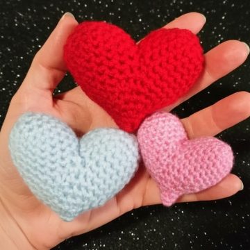 Crochet Amigurumi Heart Pattern 10