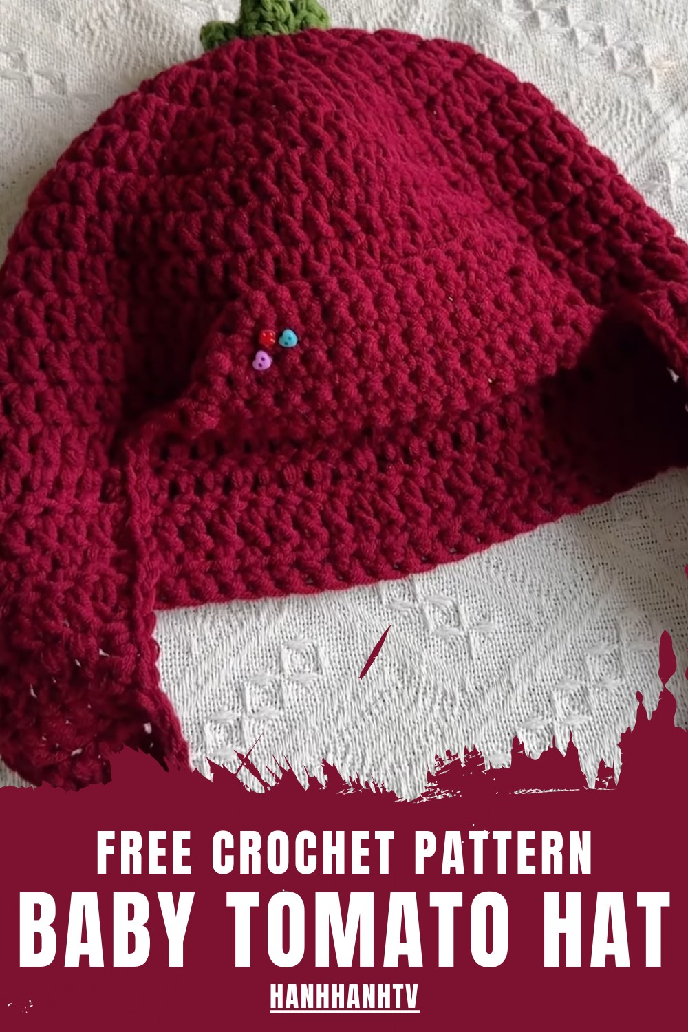 Crochet Baby Tomato Hat