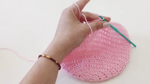Crochet Baby Turban Hat Pattern 7
