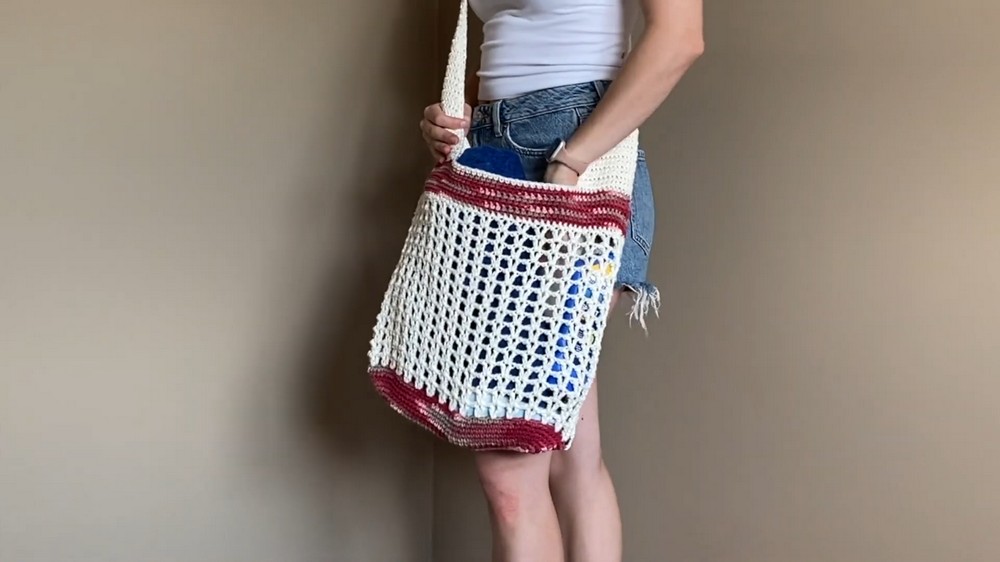 Crochet Market Or Beach Bag