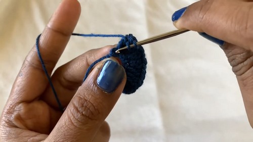 Crochet Beaded Earrings Pattern 4