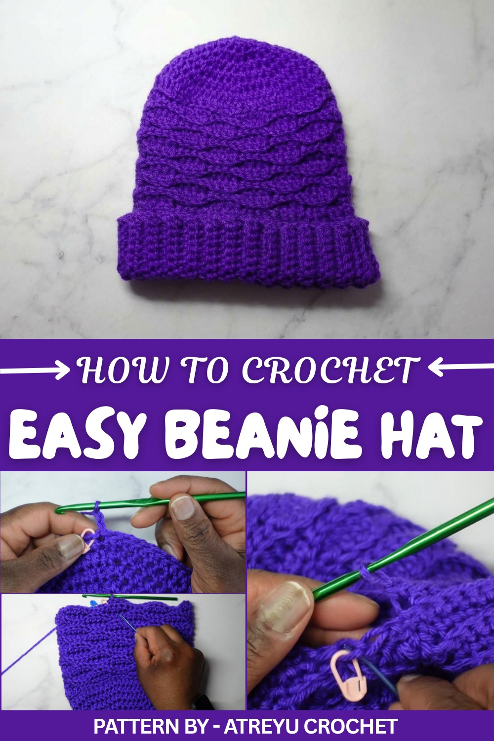 Crochet Beanie Hat (1)