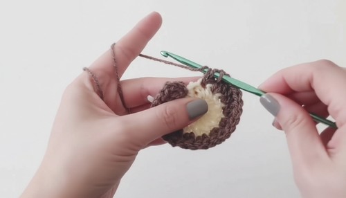 Crochet Bear Neck warmer Pattern 6