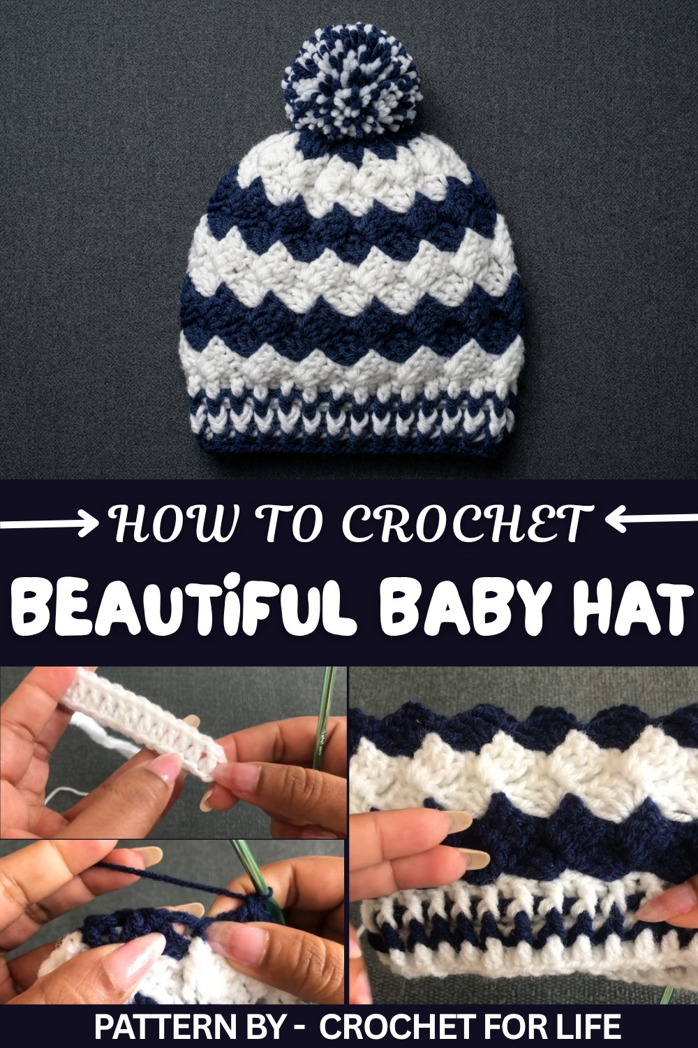 Crochet Beautiful Baby Hat