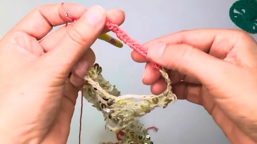 Crochet Blouse With Round Yoke Pattern 4