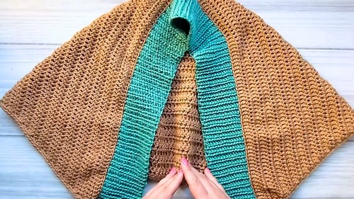Crochet Bolero Cardigan Pattern 7
