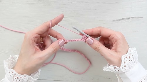 Crochet Bow Hair Clip Pattern 2