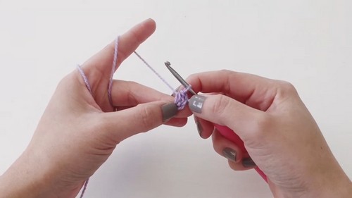 Crochet Bow Hair Tie Pattern 2