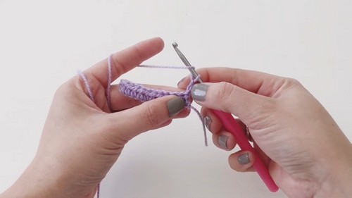 Crochet Bow Hair Tie Pattern 3